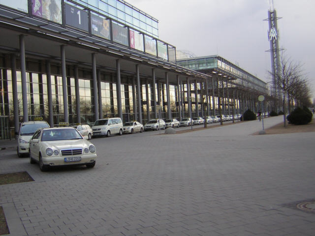 Taxistand Messe Leipzig