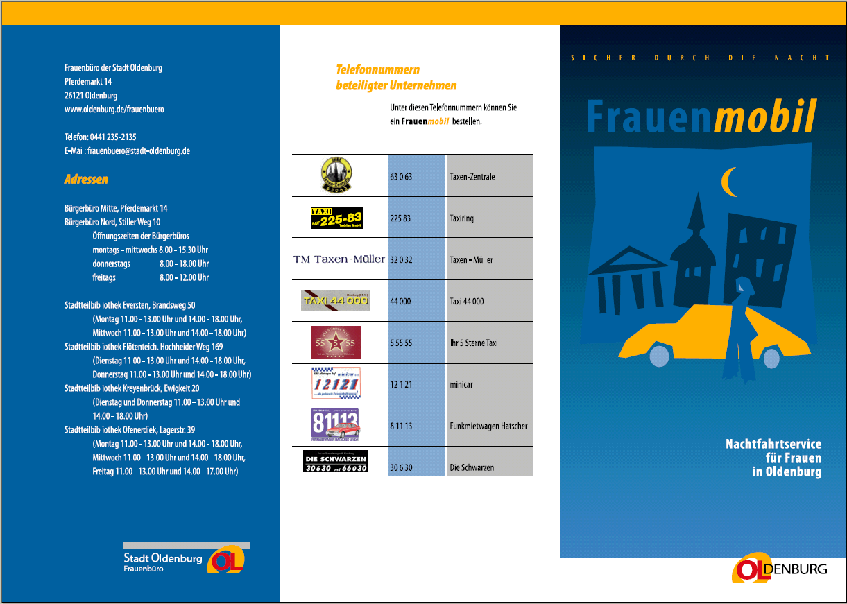 Frauenmobil Flyer