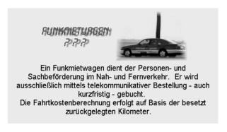 Mietwagenbestellung nur per telekommunikativer Bestellung und nicht als Einsteiger? Aha!