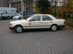 Das Fahrzeug der Taxiaufsicht