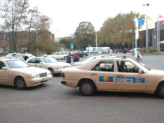 Die Taxiaufsicht bei der Arbeit