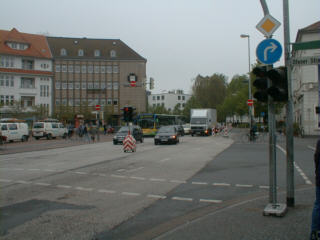 Rückstau bis zum Kasinoplatz