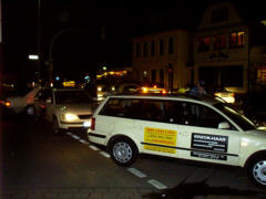 Taxi-Demo zu Kramermarkt