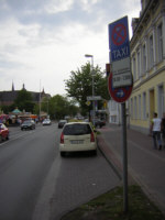 Eingeschränkter Taxistand beim Hafenfest